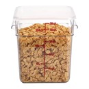 Boîte de conservation alimentaire carré Camsquares® de Cambro en polycarbonate 17,2 L